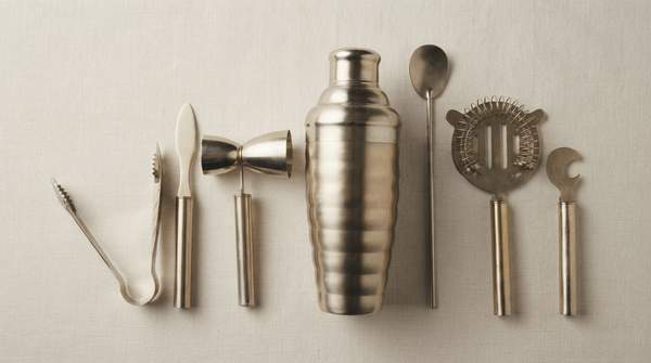 Editorial illustration for Five Tools That Matter: Building a Home Bar Without the Gimmicks