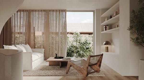 Editorial illustration for Japandi Design Explained: How Japanese Wabi-Sabi and Scandinavian Hygge Merge Into One Calm, Practical Style