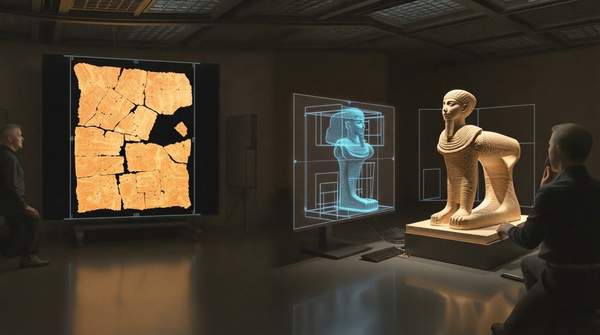 Editorial illustration for Three Ways AI Is Reshaping Cultural Heritage: Machine-Readable Archives, Digital Reconstruction, and the Interactive Museum